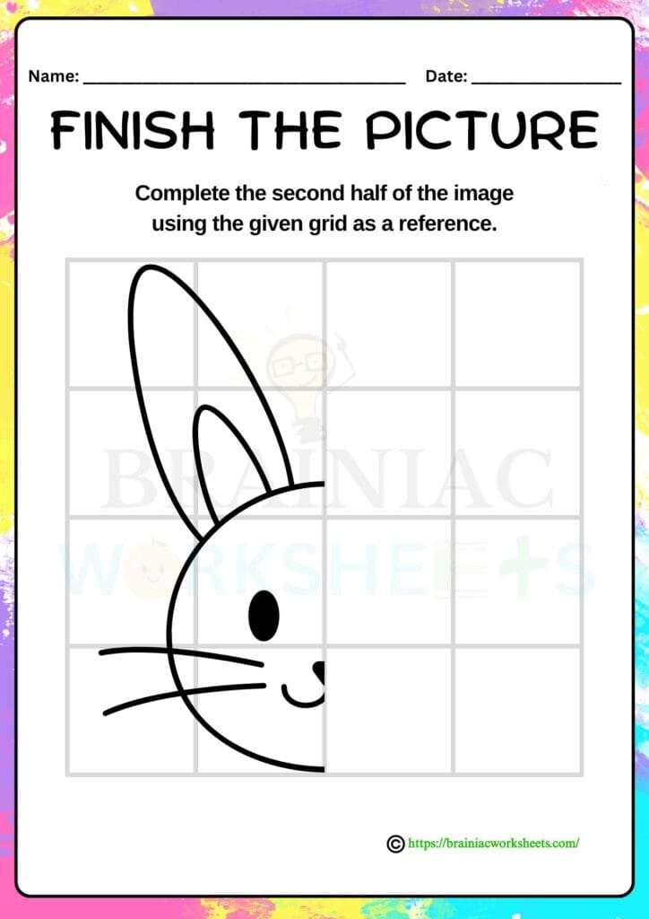 ukg drawing worksheet