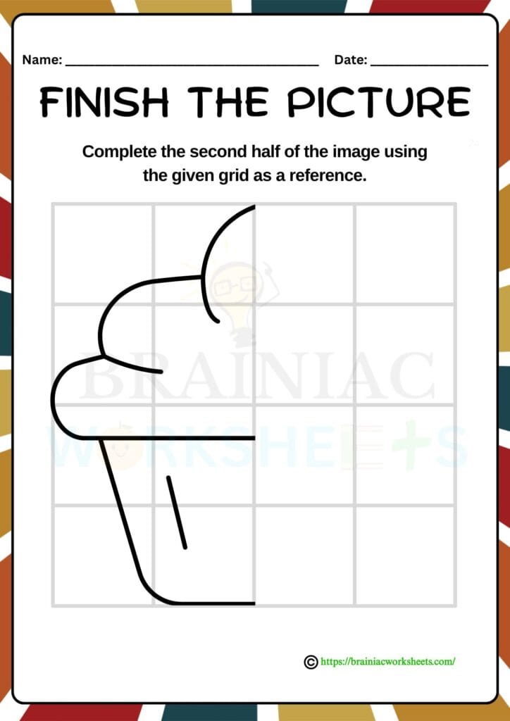 ukg drawing worksheet