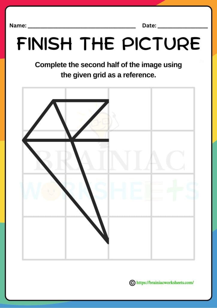 ukg drawing worksheet