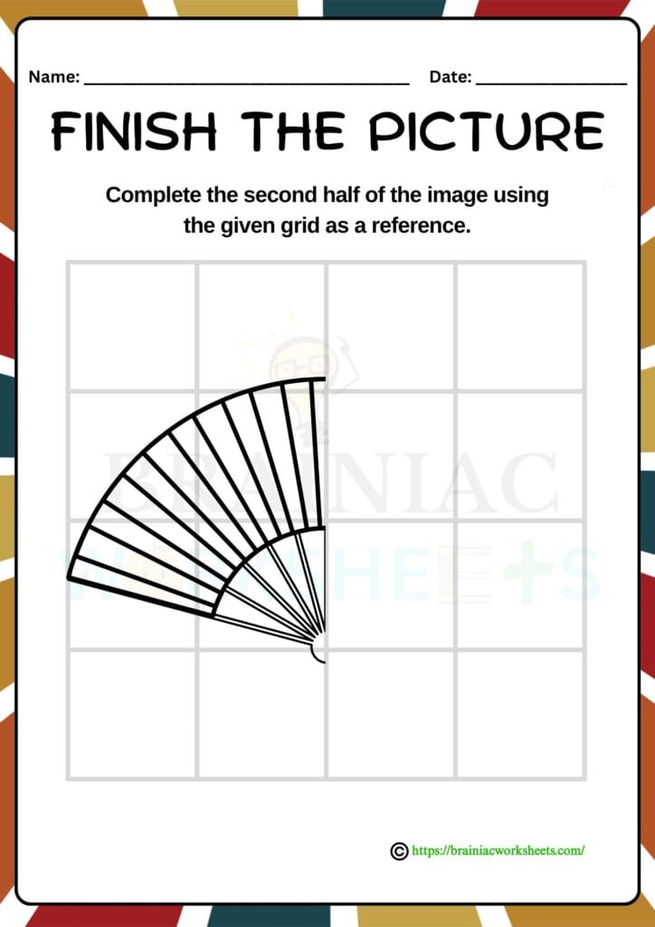 drawing worksheet for class 1