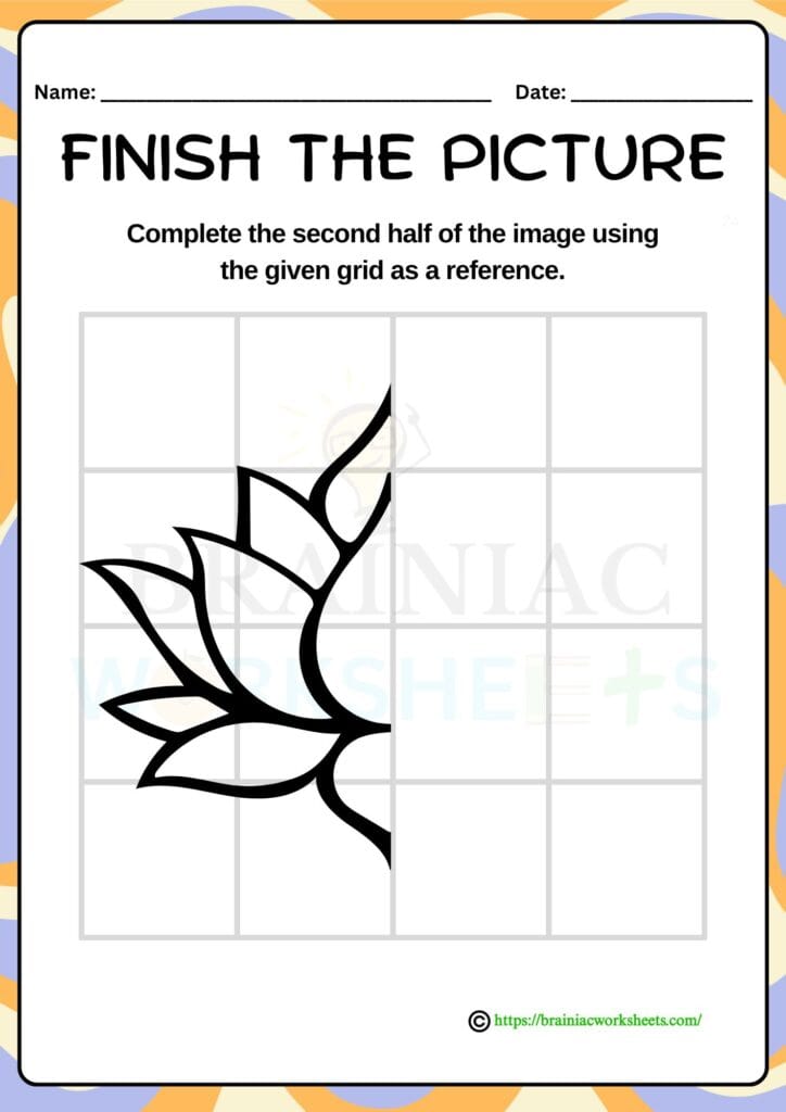 drawing worksheet for class 1