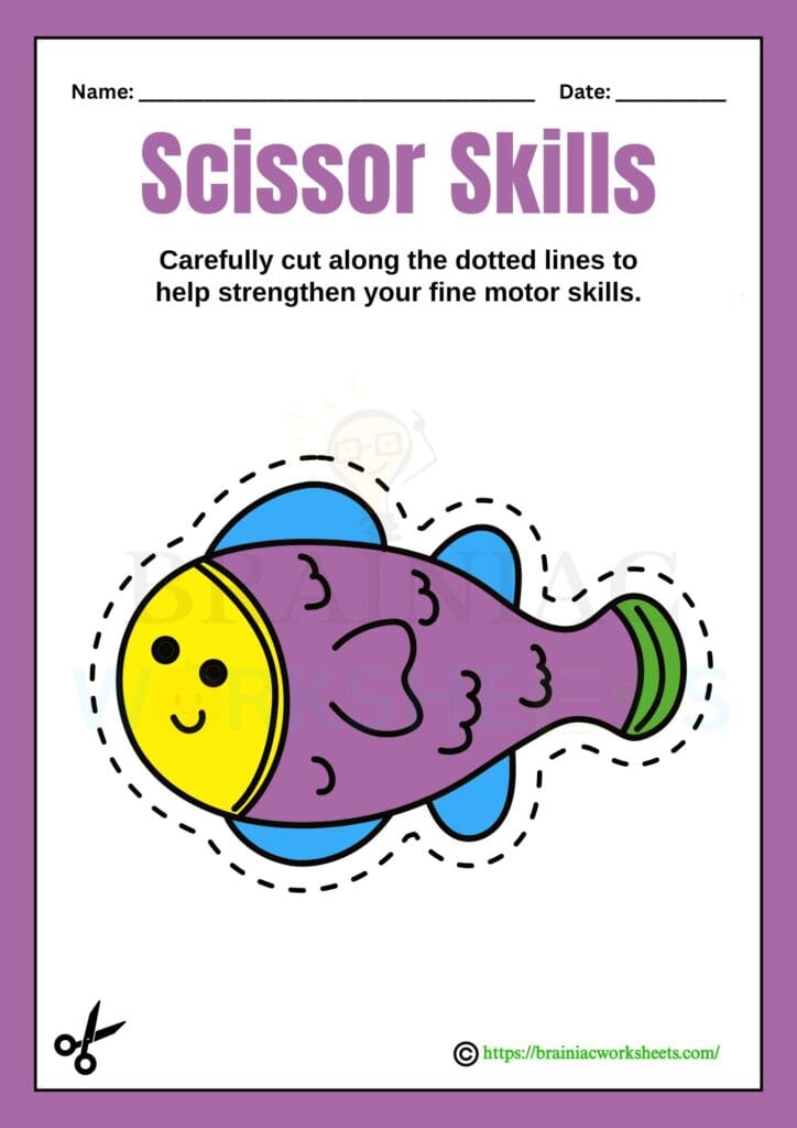 ukg drawing worksheet