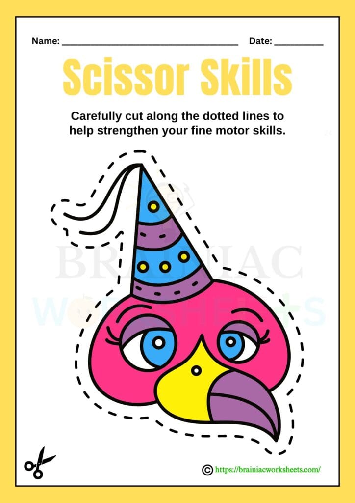 ukg drawing worksheet