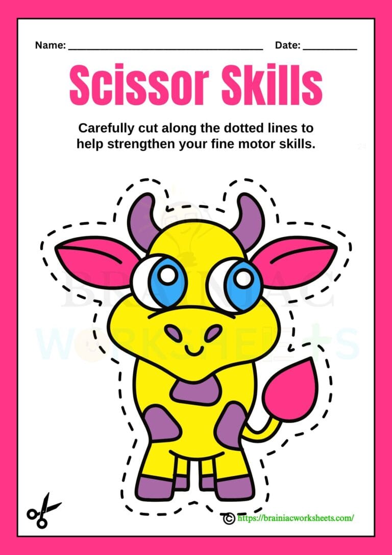 ukg drawing worksheet