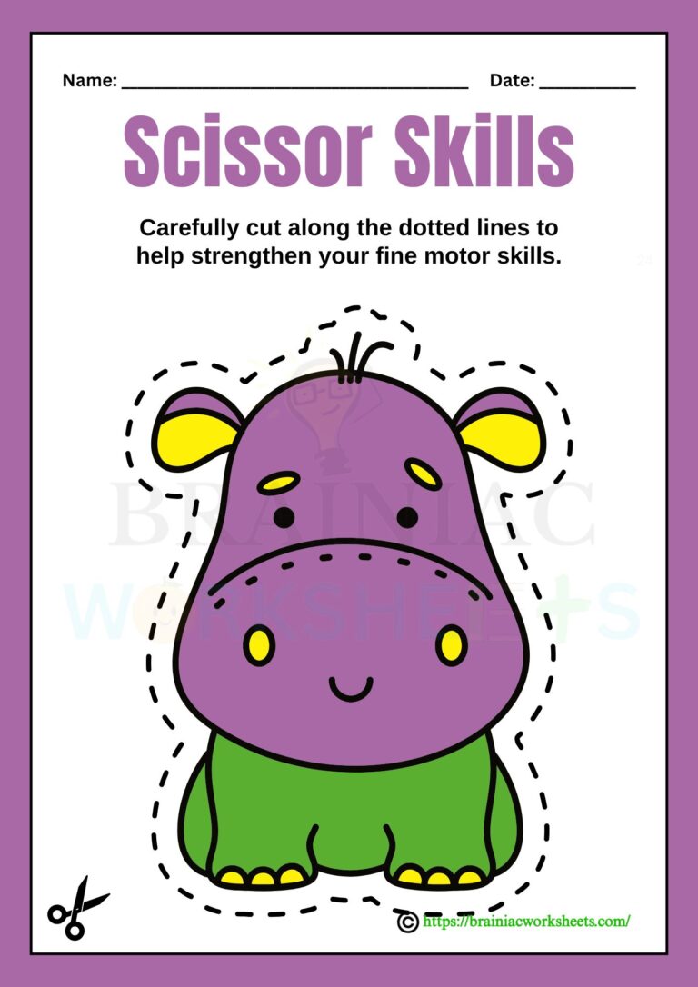 ukg drawing worksheet