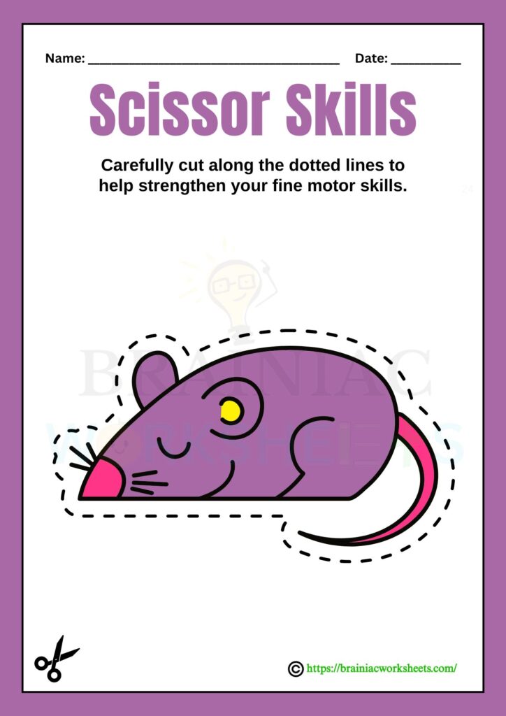 ukg drawing worksheet