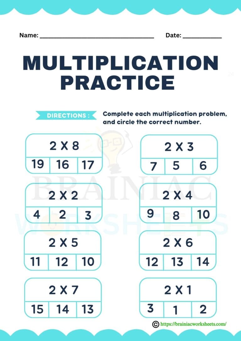 maths worksheet for class 3