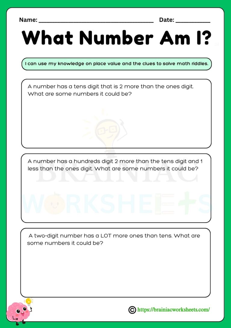 maths worksheet for class 3