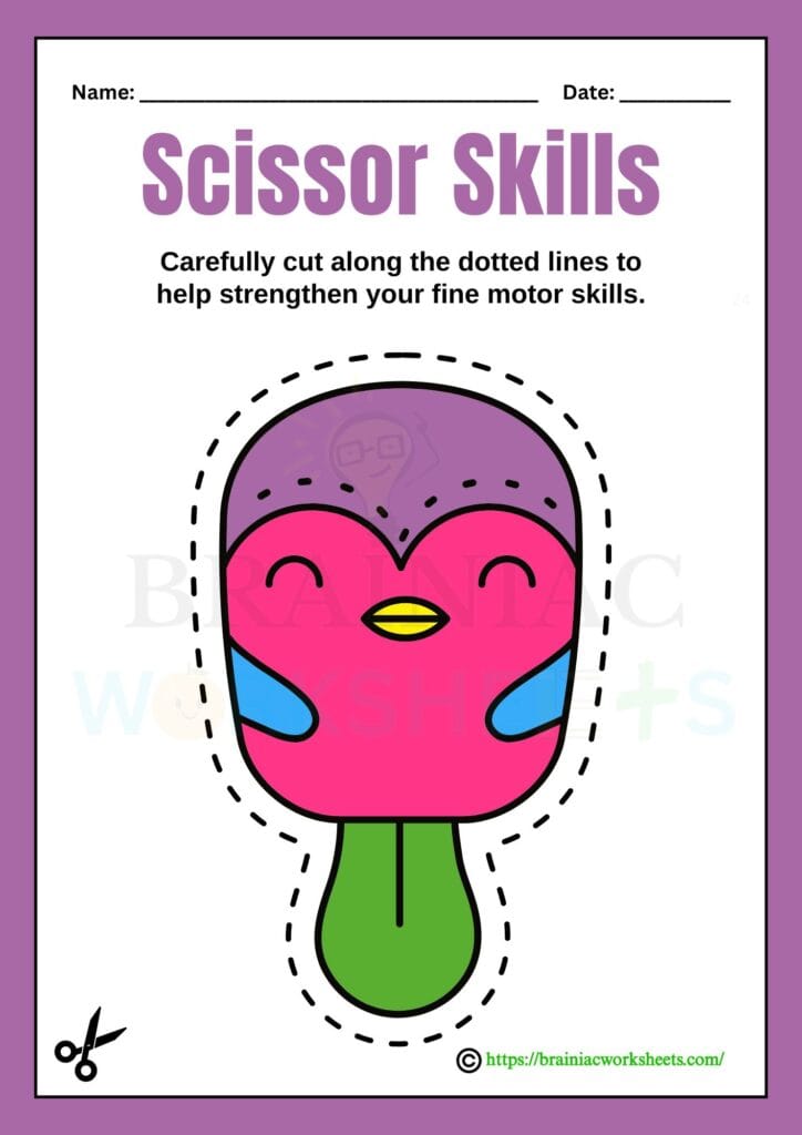 ukg drawing worksheet