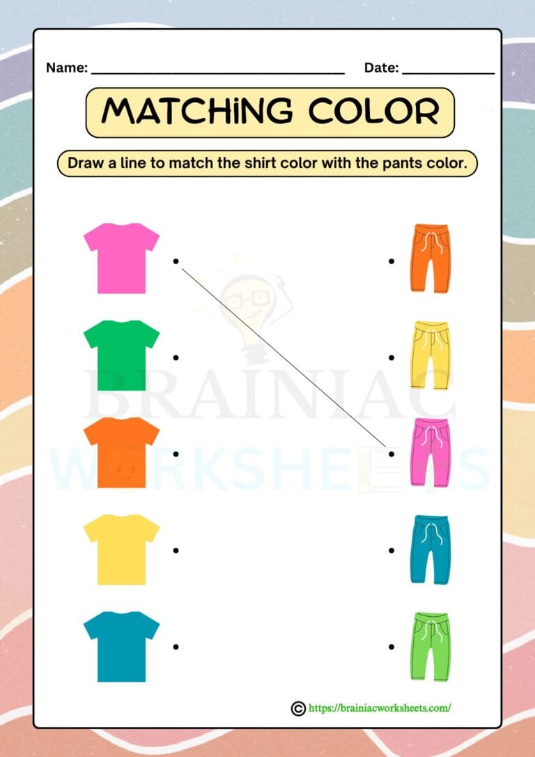 lkg English worksheet