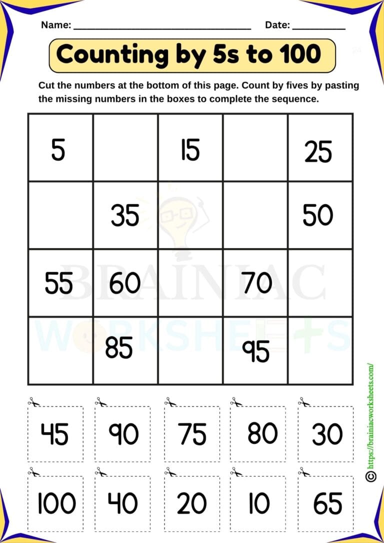 maths worksheet for class 3
