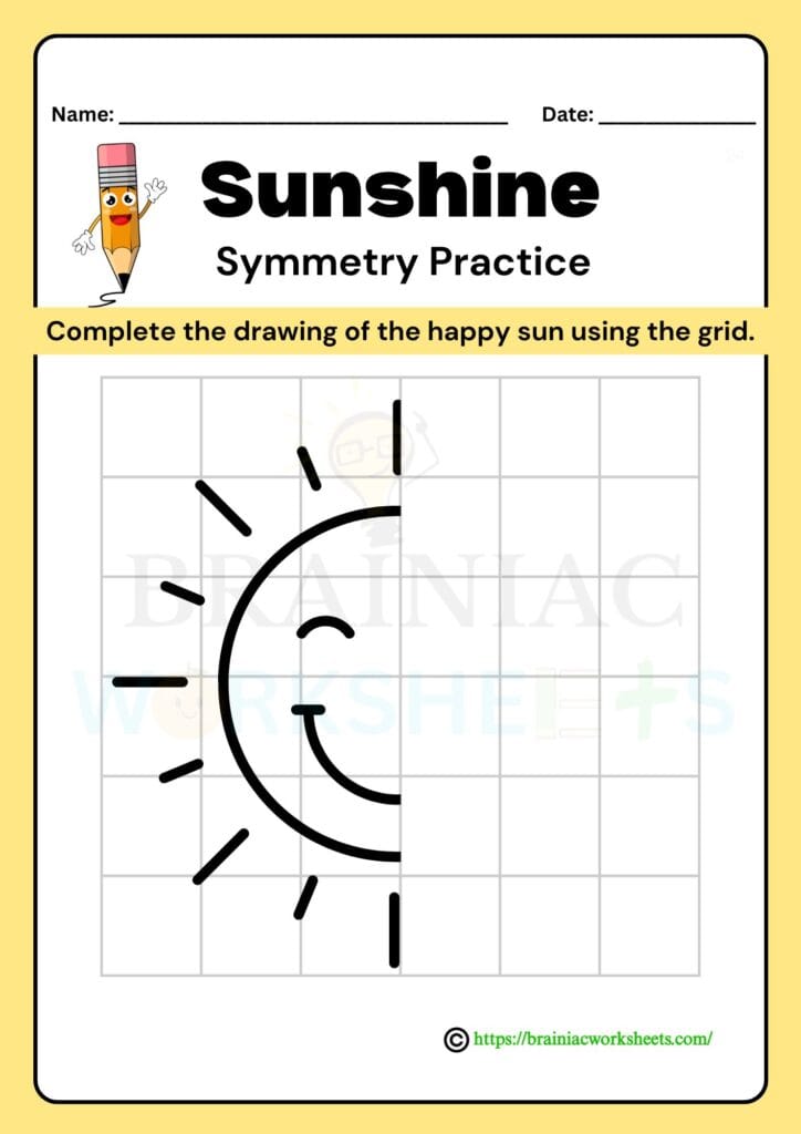 ukg drawing worksheet