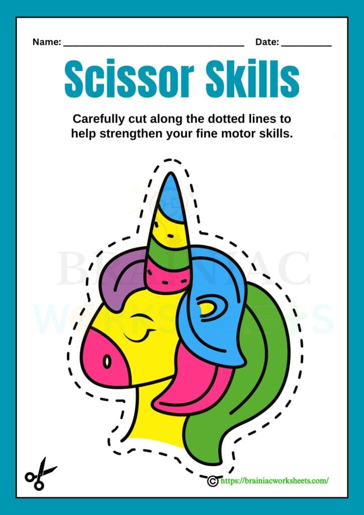 ukg drawing worksheet