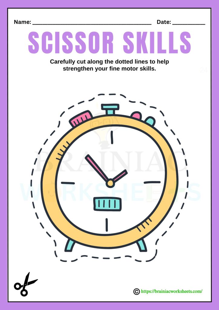 ukg drawing worksheet