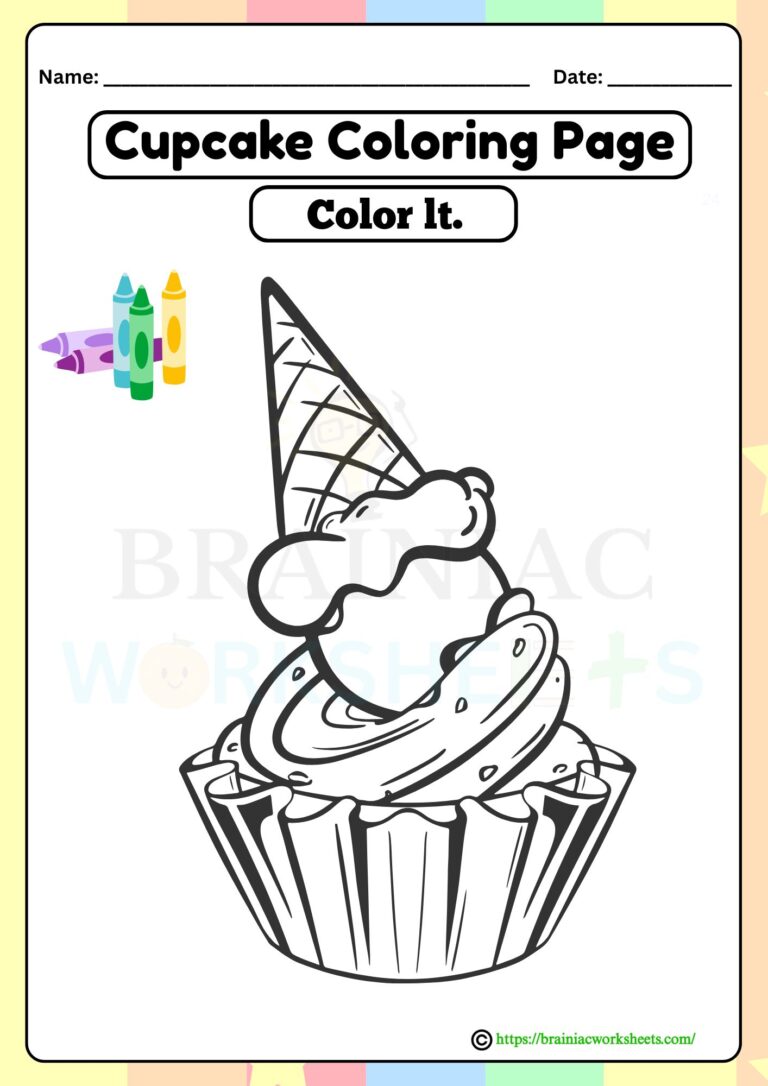 drawing worksheet for class 1