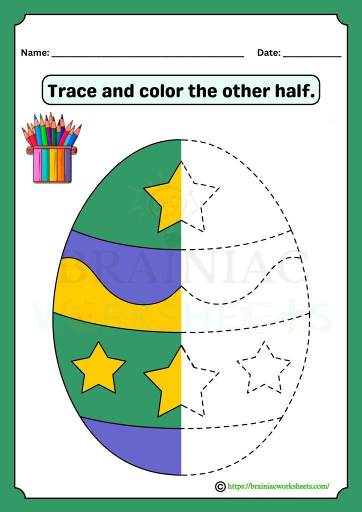ukg drawing worksheet