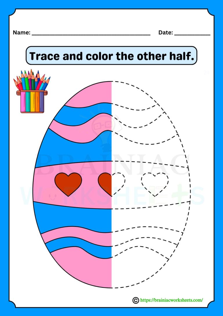 ukg drawing worksheet