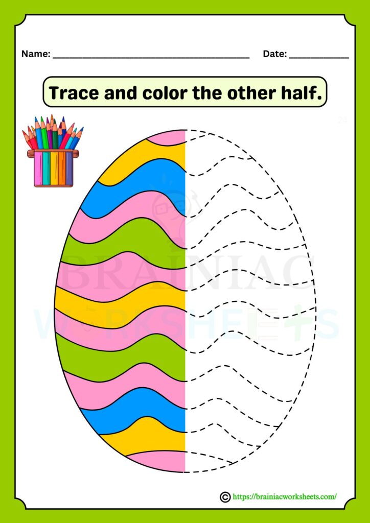 ukg drawing worksheet