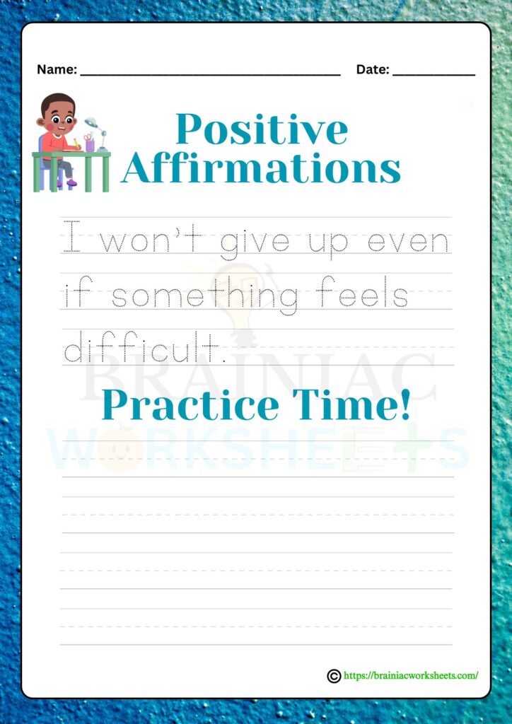 ukg English worksheet