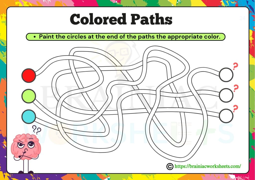 drawing worksheet for class 1