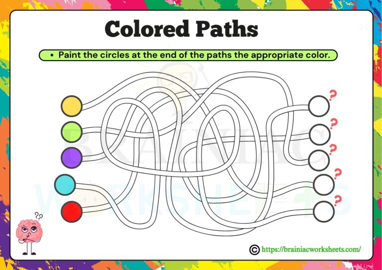 drawing worksheet for class 1
