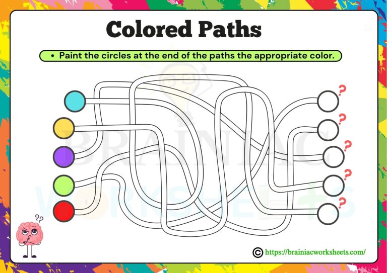 drawing worksheet for class 1