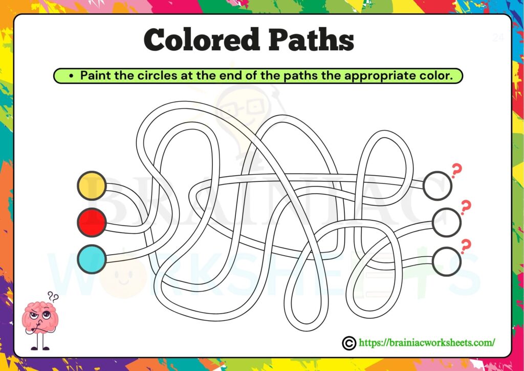drawing worksheet for class 1