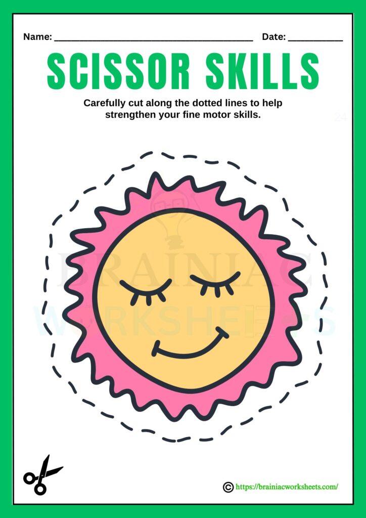 ukg drawing worksheet