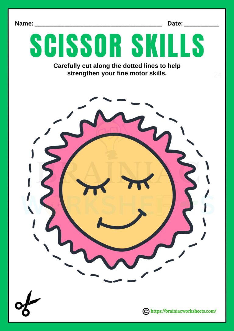 ukg drawing worksheet