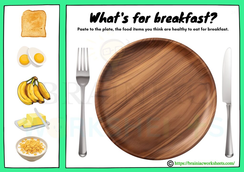 ukg science worksheet